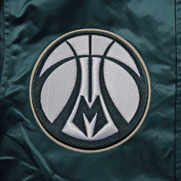 Pro Standard Milwaukee Bucks Mascot Rib Satin Jacket