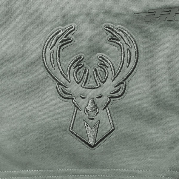 Pro Standard Milwaukee Bucks Neutral Sweatshort