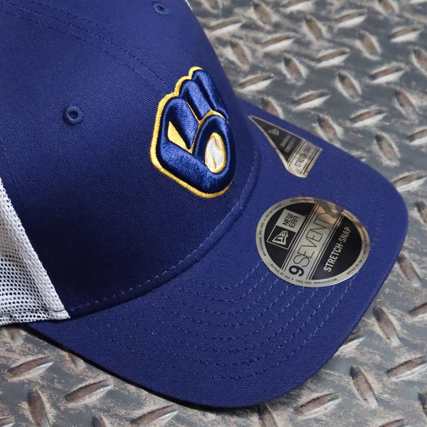 New Era Milwaukee Brewers 9SEVENTY Stretch-Back Trucker