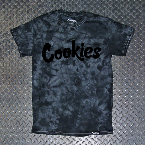 Cookies Original Mint Crystal Wash Tie Dye T-Shirt 1558T6187