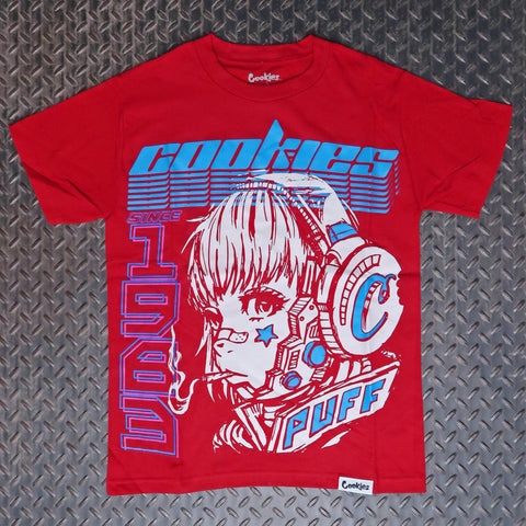 Cookies Cyber Cookies T-Shirt Red CM243TSP29