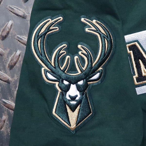 Pro Standard Milwaukee Bucks Split Logo T-Shirt