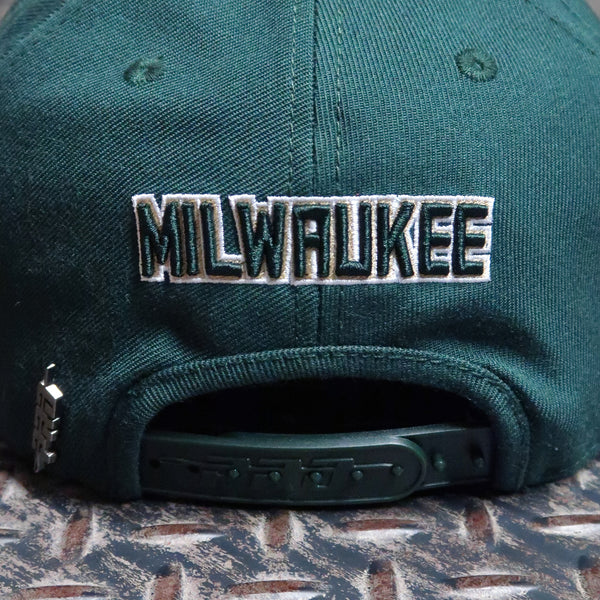 Pro Standard Milwaukee Bucks Area Code Pinch Front Snapback