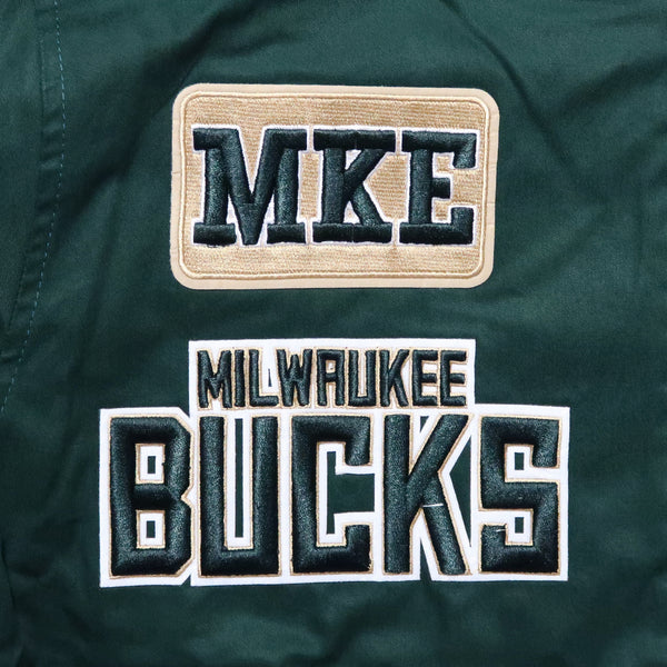 Pro Standard Milwaukee Bucks Area Code Twill Jacket