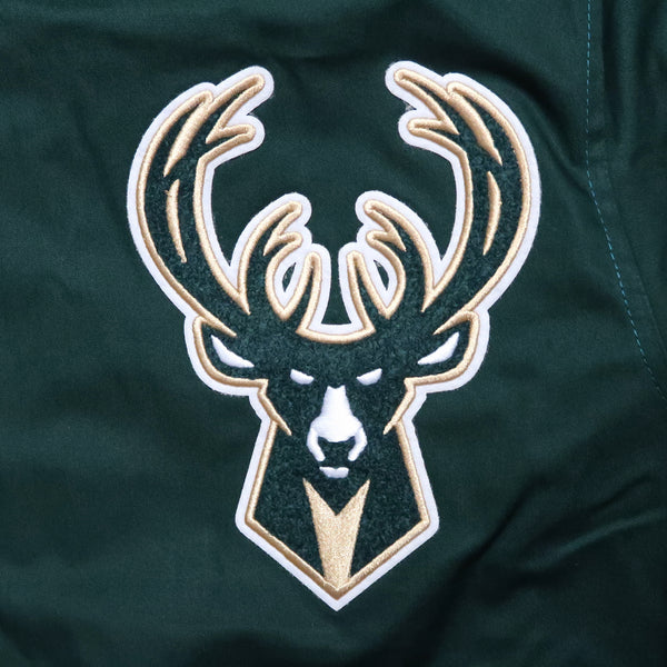 Pro Standard Milwaukee Bucks Area Code Twill Jacket