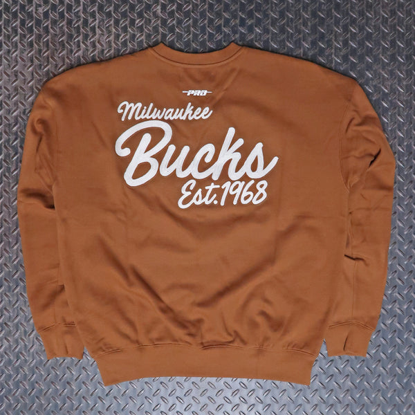 Pro Standard Milwaukee Bucks Paint The City Drop Shoulder Crewneck