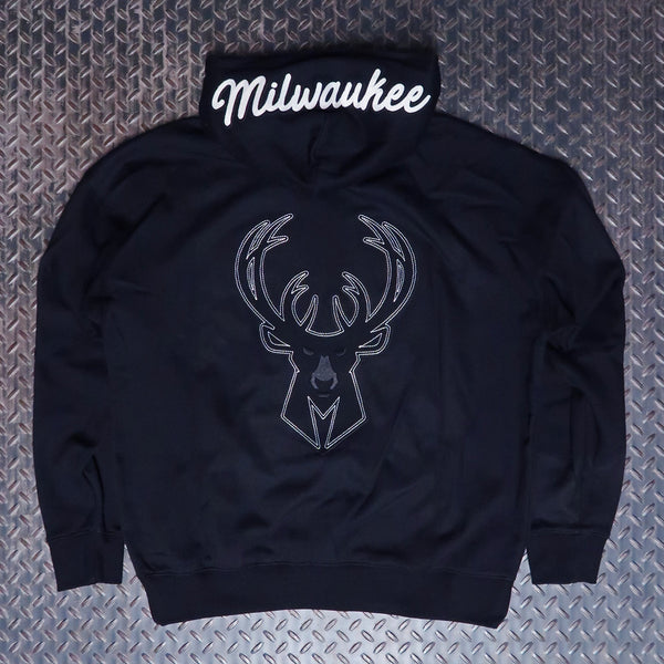 Pro Standard Milwaukee Bucks Paint The City Drop Shoulder Hoodie