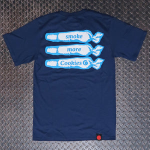 Cookies Triple J T-Shirt Navy CM243TSP64