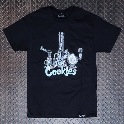 Cookies Glass Case T-Shirt Black CM243TSP26