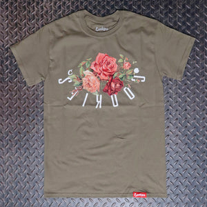 Cookies La Rosa T-Shirt Safari Green CM243TSP43