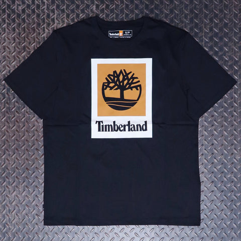 Timberland Square Stack Logo T-Shirt Black TB0A5QS2001