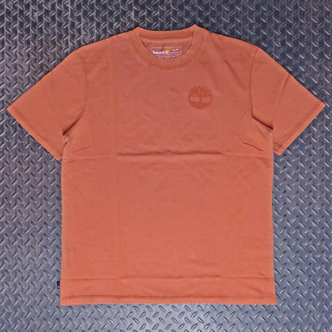 Timberland Merrymack Garment Dye Back Graphic T-Shirt Umber T0A6VN6888