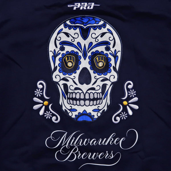 Pro Standard Milwaukee Brewers Sugar Skull Hoodie