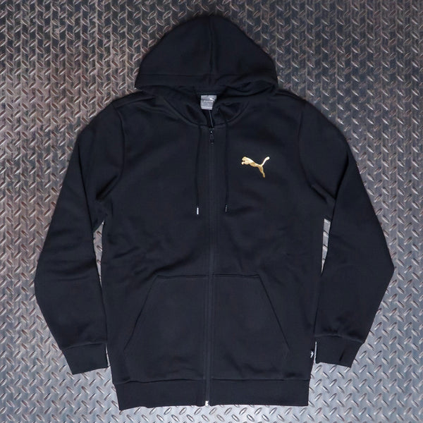 PUMA ESS+ Logo Lab Holiday Zip Hoodie