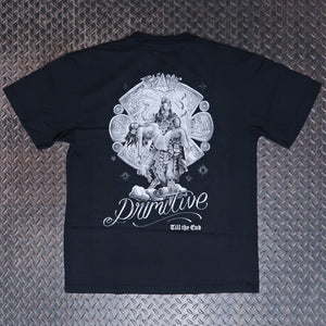 Primitive Warrior Heavyweight T-Shirt Black PAPFA2456