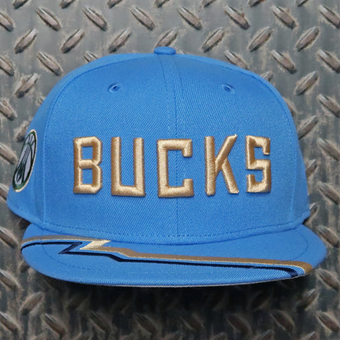 New Era Milwaukee Bucks NBA24 City Edition 9FIFTY Snapback Hat 60589676