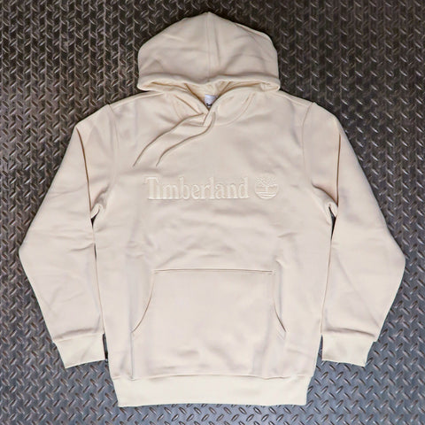 Timberland Hampton Embroidery Tonal Pullover Hoodie Cream TB0A6VFJEFL