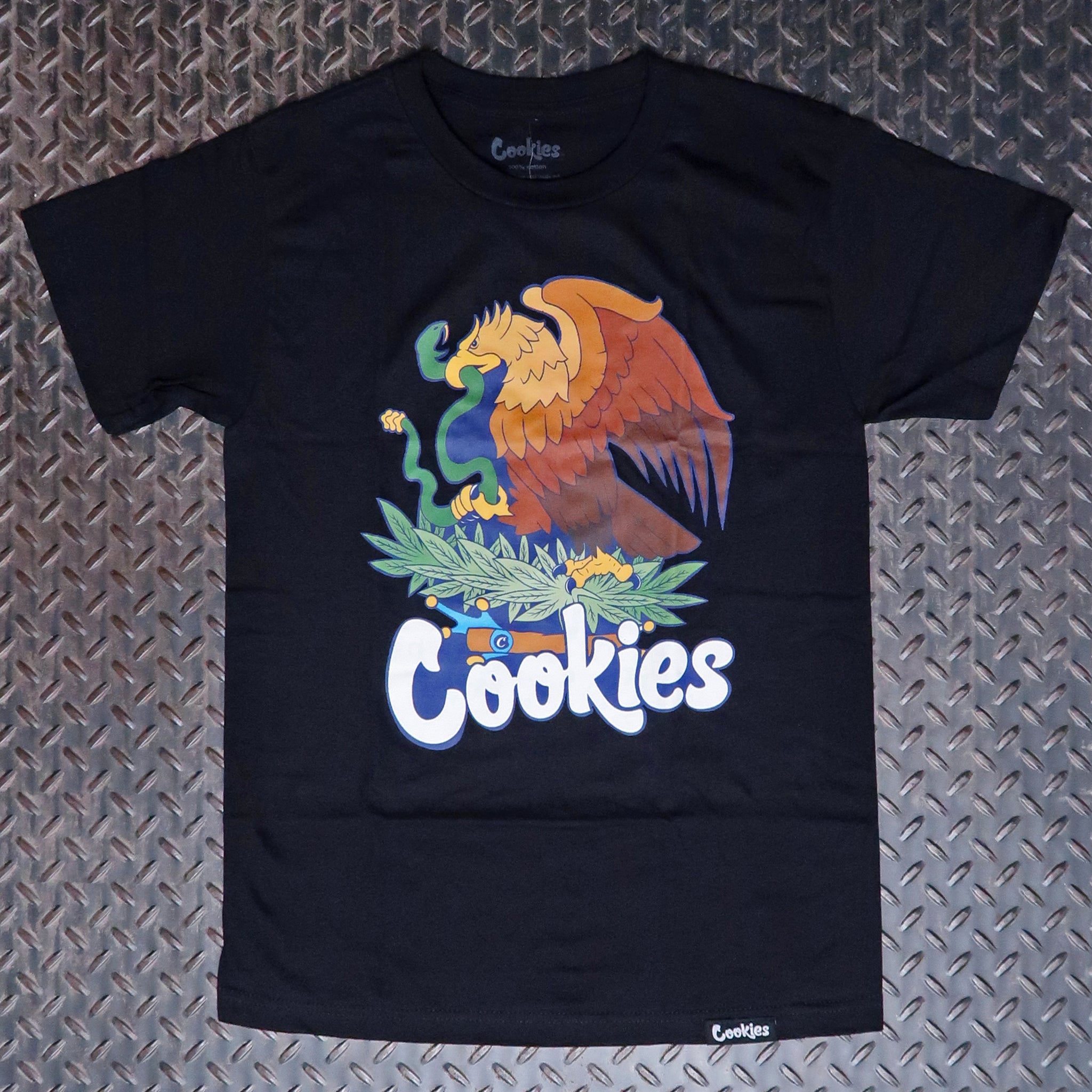 Cookies Mexican Eagle T-Shirt Black CM244TSP15