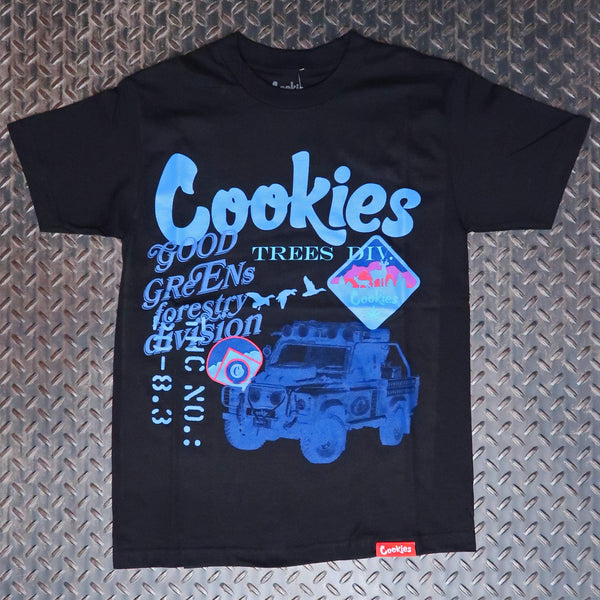 Cookies Tree Division T-Shirt Black CM244TSP58