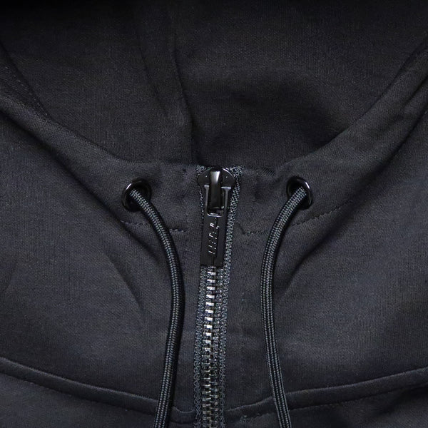 Pro Standard Milwaukee Bucks Triple Black Zip Hoodie