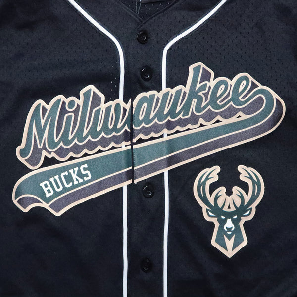 Pro Standard Milwaukee Bucks Script Tail Mesh Baseball Jersey