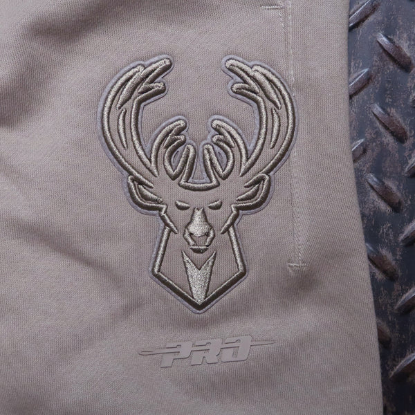 Pro Standard Milwaukee Bucks Neutral Sweatpant