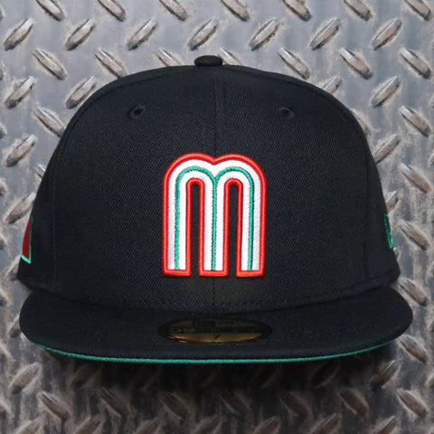 New Era Mexico 59FIFTY Fitted Hat Black 70850368