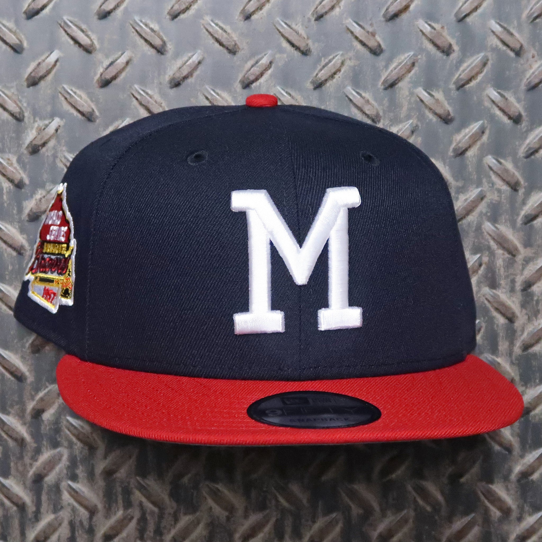 New Era Milwaukee Braves World Series 2Tone 9FIFTY Snapback Hat 70745400