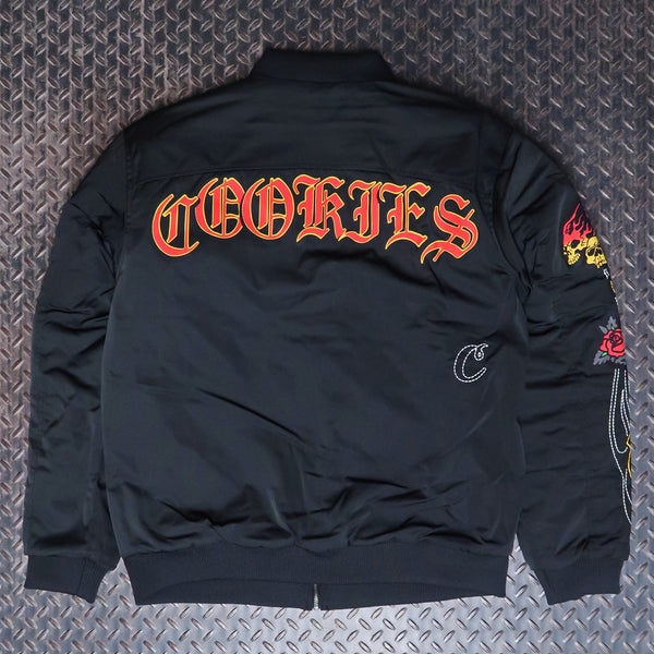 Cookies Highway Nylon Bomber Jacket