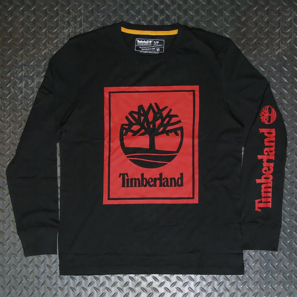 Timberland Long Sleeve Stack Logo T-Shirt A2CMKCA9
