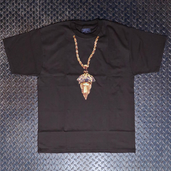Crooks & Castles Keychain Premium Heavyweight Box T-Shirt Brown XC0196T