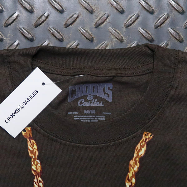 Crooks & Castles Keychain Premium Heavyweight Box T-Shirt