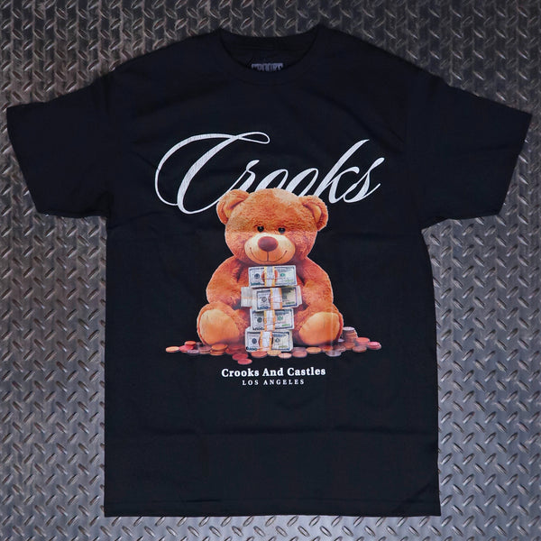 Crooks & Castles Forget The Flowers T-Shirt Black XC0204T