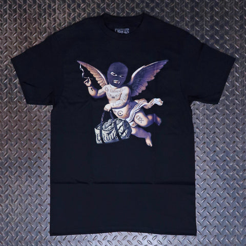 Crooks & Castles Living The High Life T-Shirt Black XC 210T