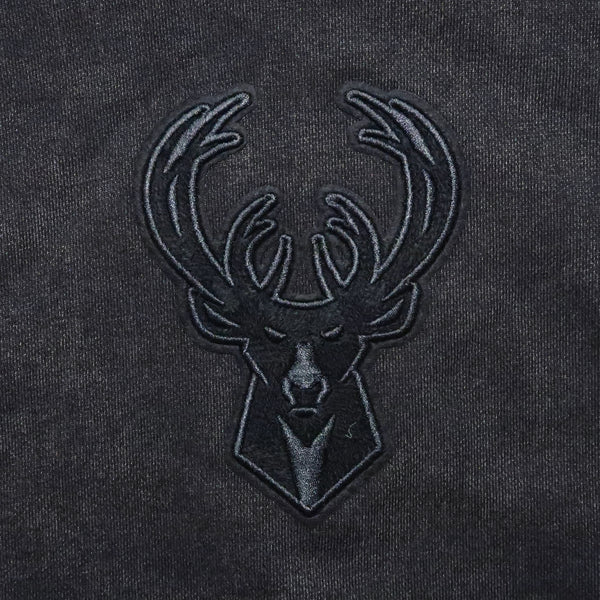 Pro Standard Milwaukee Bucks Enzyme Washed Drop Shoulder Hoodie