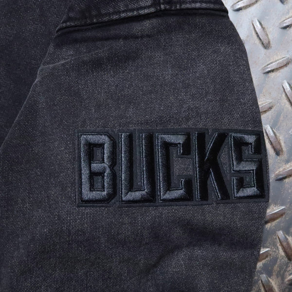 Pro Standard Milwaukee Bucks Enzyme Washed Drop Shoulder Hoodie