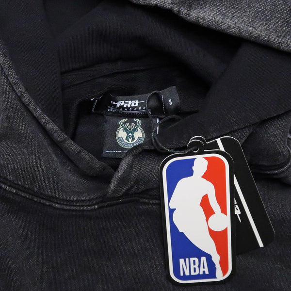 Pro Standard Milwaukee Bucks Enzyme Washed Drop Shoulder Hoodie