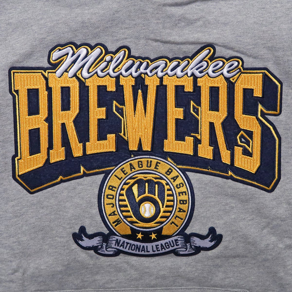 Pro Standard Milwaukee Brewers Team Badge Rib Hoodie
