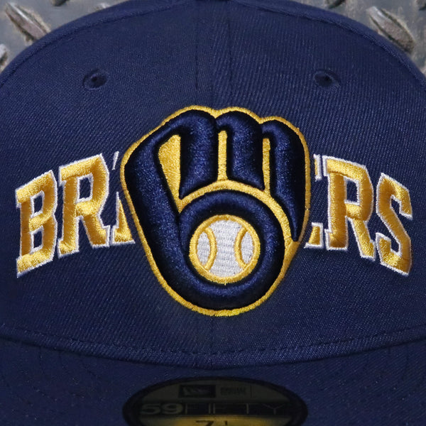 New Era Milwaukee Brewers Overlap 59FIFTY Fitted