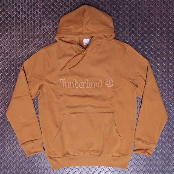 Timberland Hampton Embroidery Tonal Pullover Hoodie Wheat TB0A6VFP47