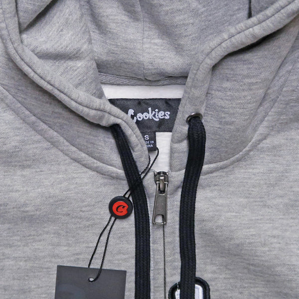 Cookies Original Logo Twill Applique Zip Hoodie