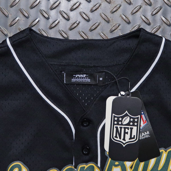 Pro Standard Green Bay Packers Script Tail Mesh Baseball Jersey