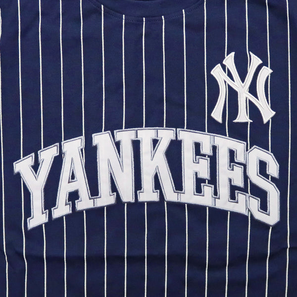 New Era New York Yankees Throwback Pinstripe T-Shirt