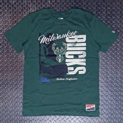 New Era Milwaukee Bucks 1917 T-Shirt Forest Green 60628774