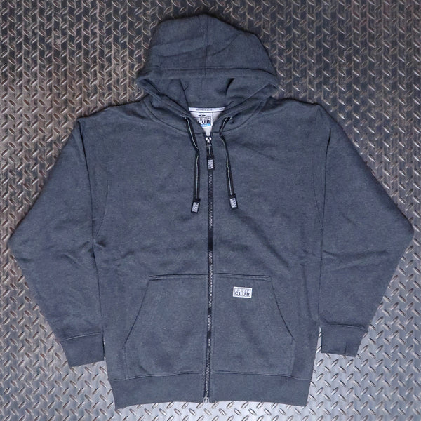 Pro Club Comfort Zip Hoodie 9oz Charcoal Grey PC149