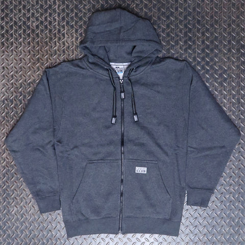 Pro Club Comfort Zip Hoodie 9oz Charcoal Grey PC149