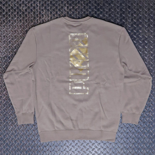 PUMA Metallic Relaxed Crewneck