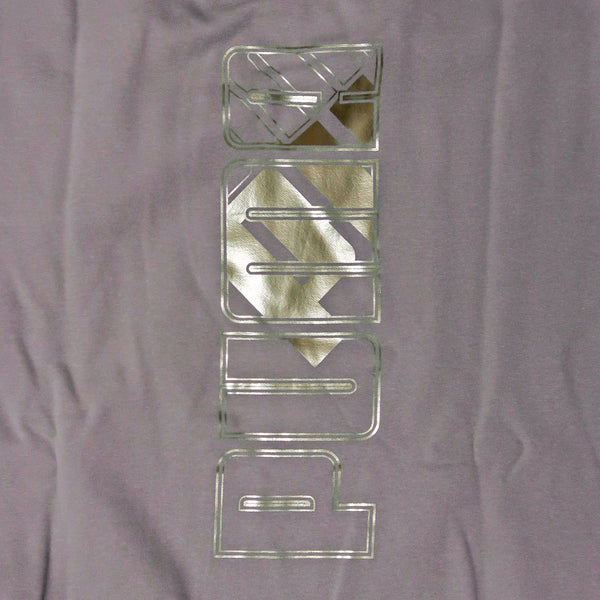 PUMA Metallic Relaxed Crewneck