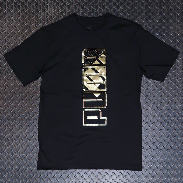 PUMA Metallic Relaxed T-Shirt Black 63445301