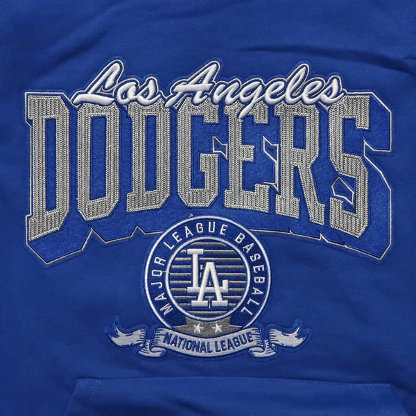Pro Standard Los Angeles Dodgers Team Badge Rib Hoodie